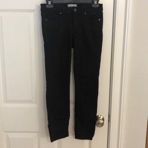 Crop Paige Black Jeans